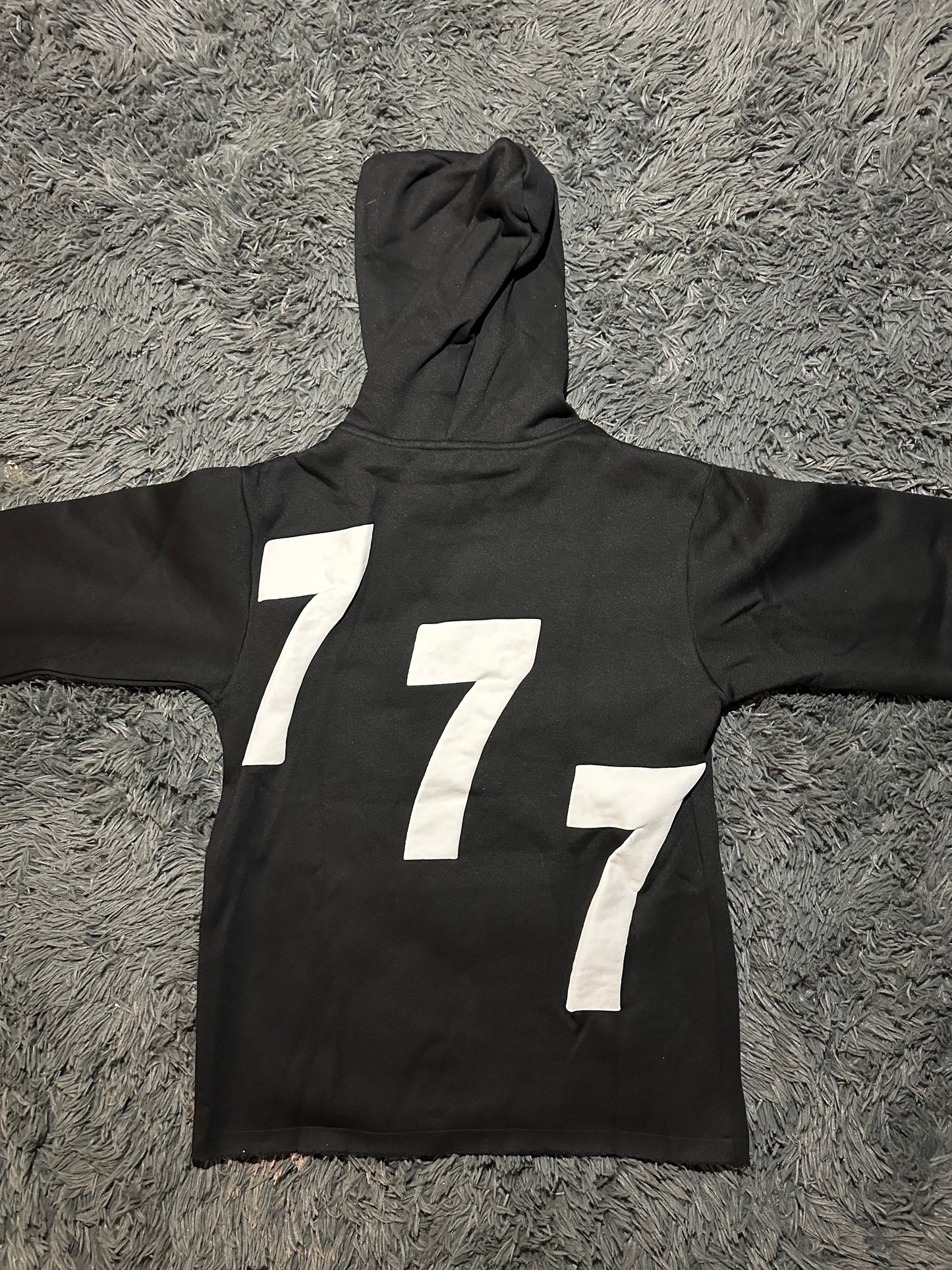 GoCrazy “777” Satin Lined Pullover Hoodie